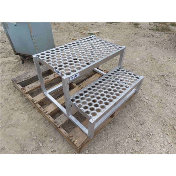 Aluminum Steps 2 Step Riser 18