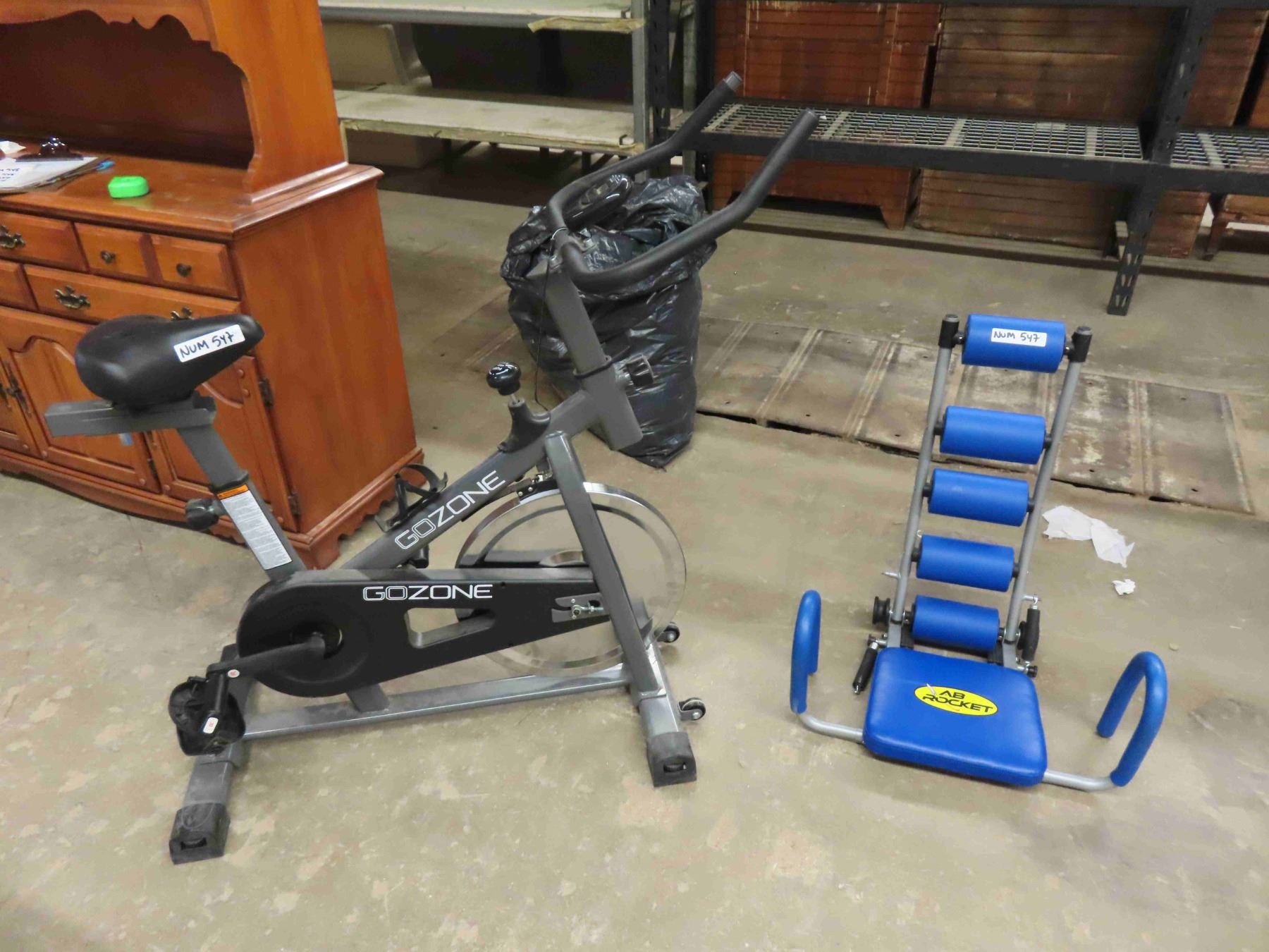 Ab Rocker Go Zone Exercise Bike, AB Rocker