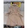 Image 8 : London Fog Sz 10 Wool / Nylon Ladies Coat Approx. 40" Long