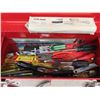 Image 2 : Sears Craftsman Tool Box Loaded with Tools ; Hammers, Screwdrivers, Pliers, 