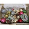 Image 2 : Assortment of Christmas Decorations ; Tree Balls, Pine Cones, Birds, Chirping Ball, 