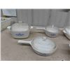 Image 2 : 8pcs Corning Bake Ware ; Covered Casserole Dishes, Covered Servers, Coffee Pot