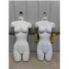 Image 1 : 2 Plastic Mannequin Body - Female 36" Tall