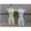 Image 1 : 2 Plastic Mannequin Body - Female 36" Tall