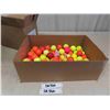 Image 1 : 90 Assorted Colored Golf Balls ; Top Flite, Pinnacle, Spalding, plus more