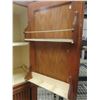 Image 17 : Oak Kitchen Hoosier with Lots of Features including Lazy Suzy Spice Rack 