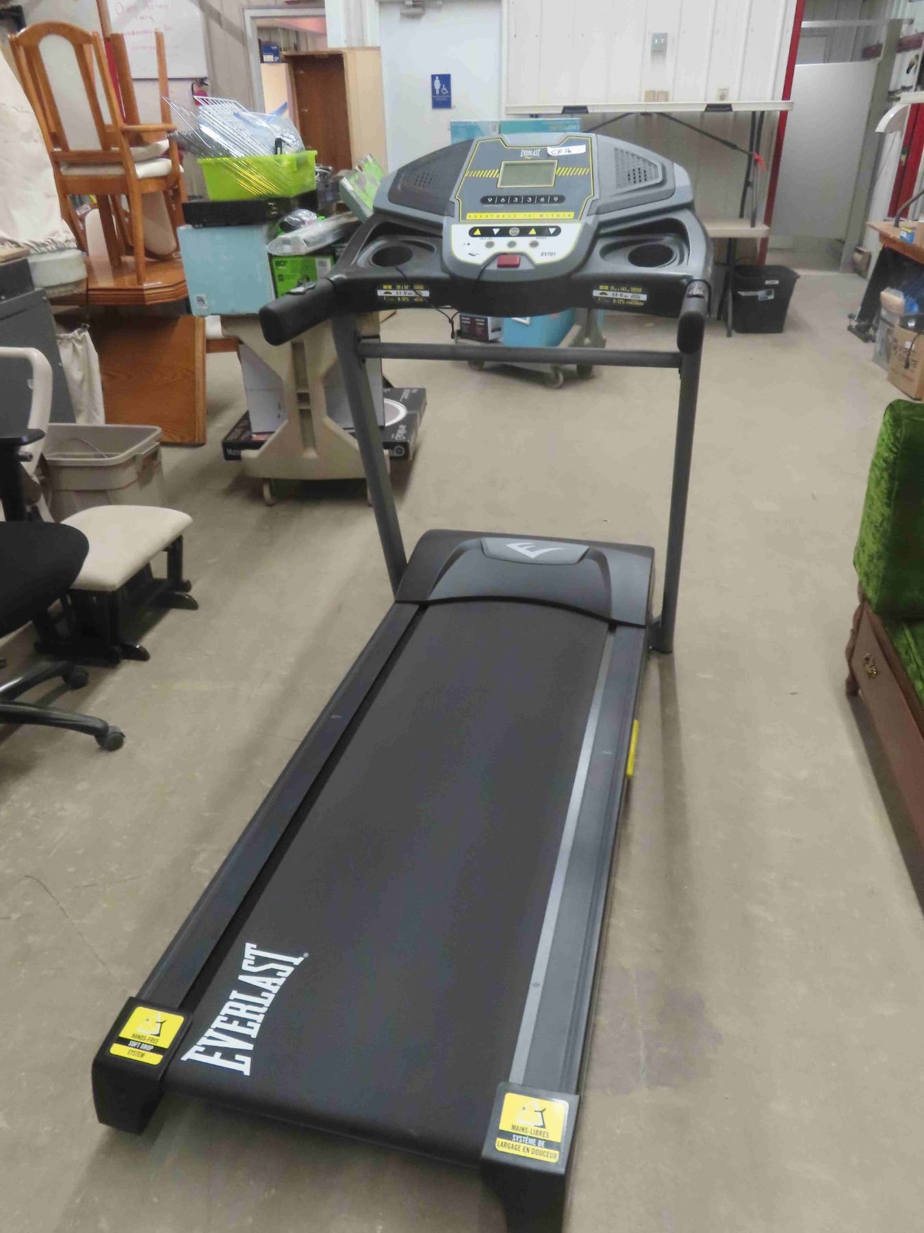 Everlast Model 1654701 Folding Treadmill McSherry Auction