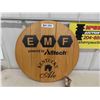 Image 1 : Authentic Bourbon Barrel Head Sign New with Tag - Kentucky Ale 21" Diameter -