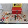 Image 1 : Vintage Thermos Cooler, Swizzle Sticks, Coke Spoons, Travellers Road Toll Data Books,