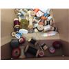 Image 2 : Wooden Spools of Thread, Thimbles, Bobbins… 