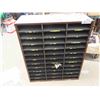 Image 1 : 36 Pigeon Organizer Cabinet 35'' x 29'' x 12'' Biggest is 24'' x 28'' 