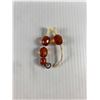 Image 2 : 10 Vintage Faceted Baltic Amber Beads. For Braceket Making. Different Sizes