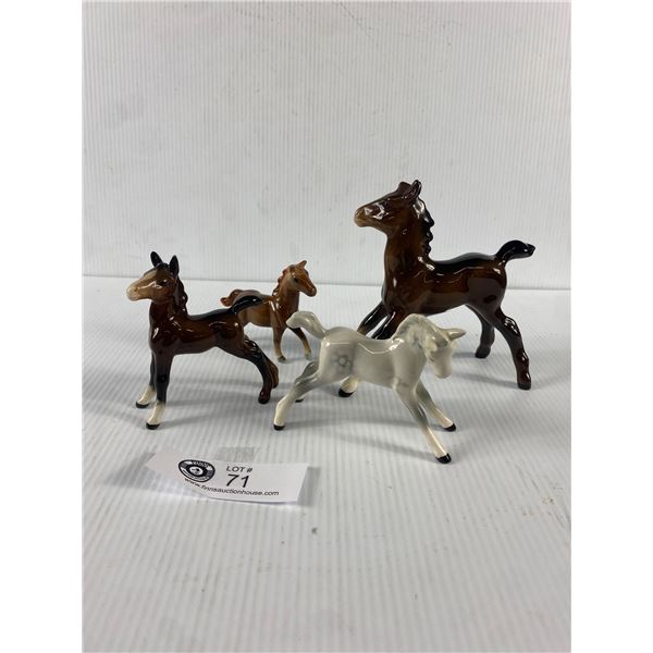 Group of 4 Beswick Horses