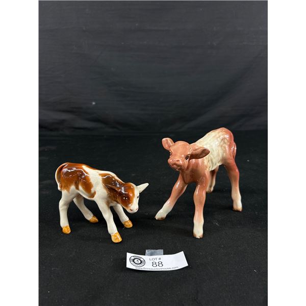 2 Beswick Calves. Not Marked