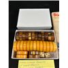 Image 2 : Vintage Bakelite 1.5" Crisloid Backgammon Checkers