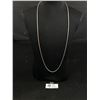 Image 1 : Solid Sterling Silver Chain30" L 8.8 grams