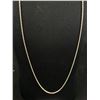 Image 2 : Solid Sterling Silver Chain30" L 8.8 grams