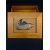 Image 2 : Beautiful Handcrafted Vintage Keepsake Box by Haida Artist Clarence A Wells