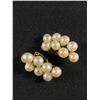 Image 2 : 2 Lovely Pairs of Vintage Sterling Silver Pearl Earrings.