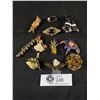 Image 1 : Collection of Miscellaneous Vintage Brooches