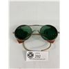 Image 1 : Vintage Airforce/Motorcyle/Steampunk/Welders Willson Safety Glasses. Marked Wh2.5H