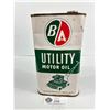 Image 1 : Vintage B/A  Utility Motor Oil Pint, Empty