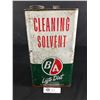 Image 1 : Vintage B/A Cleaning Solvent, 1 Gallon Can, Empty