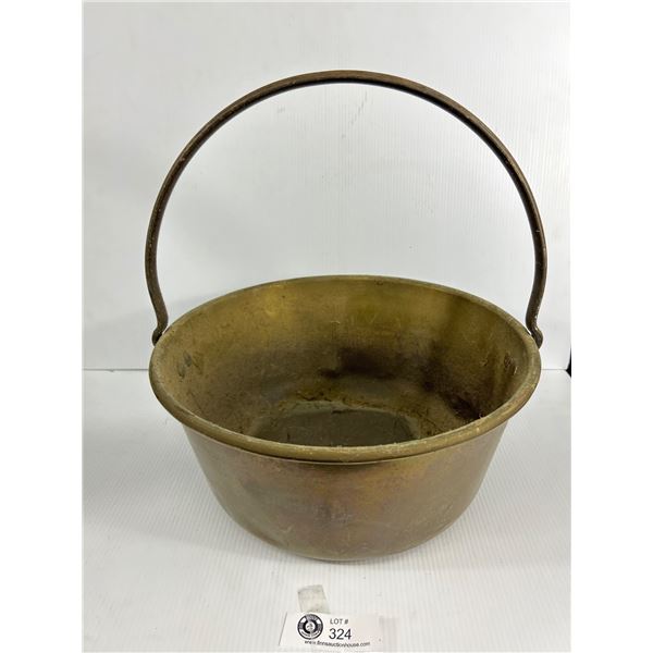 Antique Brass Jelly Pot