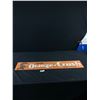 Image 1 : Drink Orange Crush Painted Wood Sign. Approx. 7" x 43" NO SHIPPING