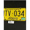 Image 2 : 1979 Alberta "Wild Rose Country" License Plate