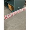 Image 2 : Red Rose Tea Wood Sign, Quality Reproduction. NO SHIPPING. Approx. 8" x 76"