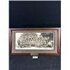 Image 1 : Framed 1918 1st Depot Battalion Bugle Band, Aldershot Nova Scotia. Approx. 14" x 26"