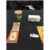 Image 2 : Misc Vintage Lot - Lighter Wicks, 7-Up Cups, Firestone Glass & More