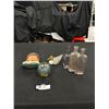 Image 1 : Misc Vintage Lot - Glass Paperweight,Collector Bottles & More