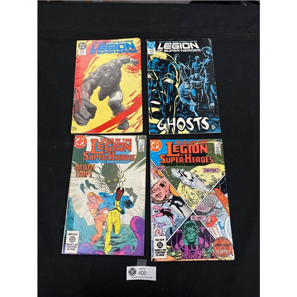 4 DC Legion Of Super-Heroes Collector Comic Books