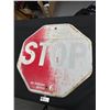 Image 2 : Metal Traffic Stop Sign. Approx. 24" x 24"