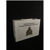 Image 1 : RCMP BioHazard Tin Box. (empty) Approx. 10 1/2" x 15 1/2" x 4 1/2".