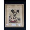 Image 1 : 1930's Puppy Dog Fetching Signed