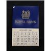 Image 1 : 1968 Royal Bank Calendar