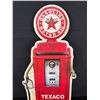 Image 2 : Tin Texaco Gasoline Motor Oil Sign. Approx. 23" Tall