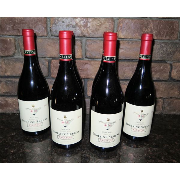 Qty 4 Bottles Domaine Serene 2014 Evenstad Reserve Pinot Noir Wine