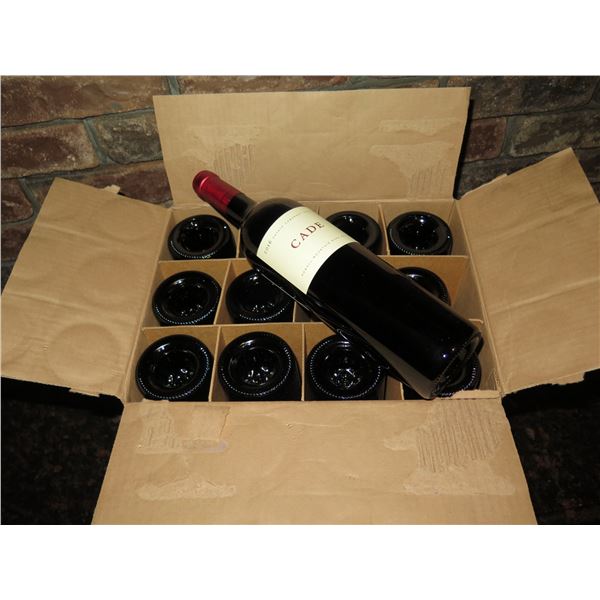 Qty 12 Bottles Howell Mountain 2016 Cade Cabernet Sauvignon Wine in Box