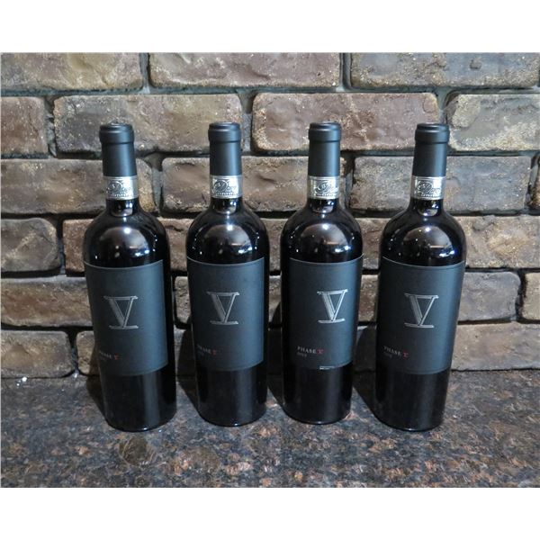 Qty 4 Phase V 2012 Cabernet Sauvignon Wine