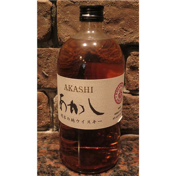 Qty 1 Bottle Akashi White Oak Japanese Whisky