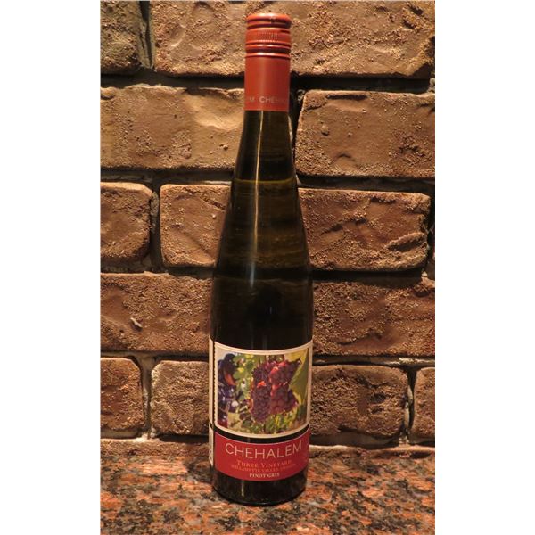 Qty 1 Bottle Chehalem Three Vineyard 2015 Pinot Gris