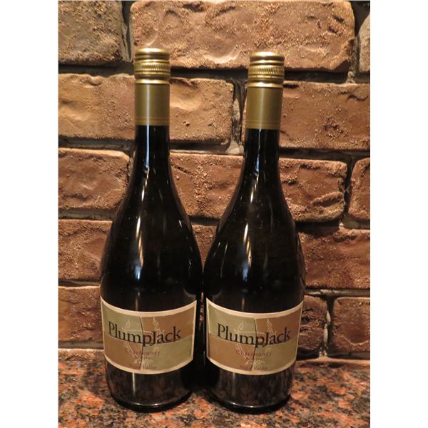 Qty 2 Bottles Plump Jack 2017 Chardonnay Reserve Wine