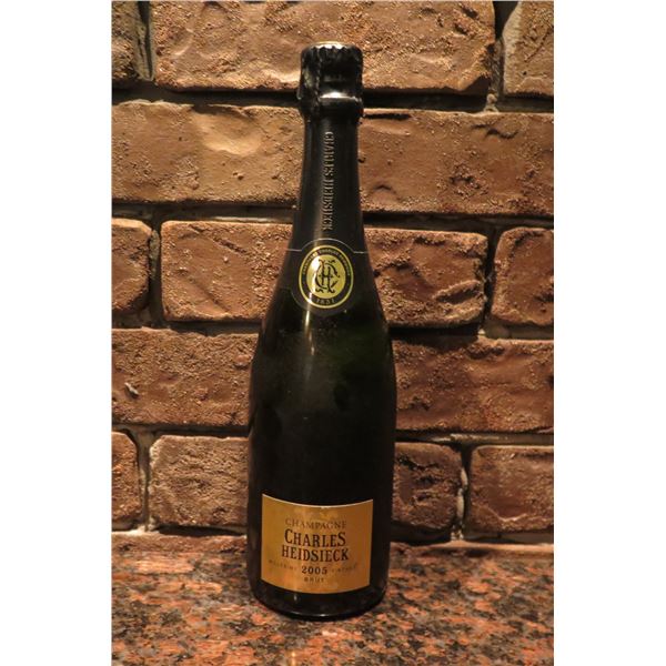 Qty 1 Bottle Charles Heidsieck 2005 Brut Champagne