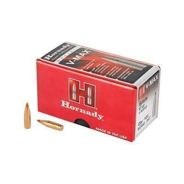 HRNDY V-MAX 6MM .243 87GR 100CT