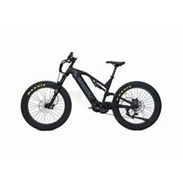 New Bakcou Scout E-Bike in Matte Black