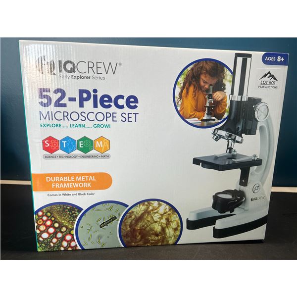 Lot of 1 IQ-Crew 52-Piece S.T.E.M. Microscope Set